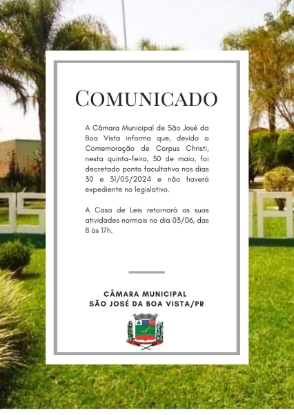 COMUNICADO